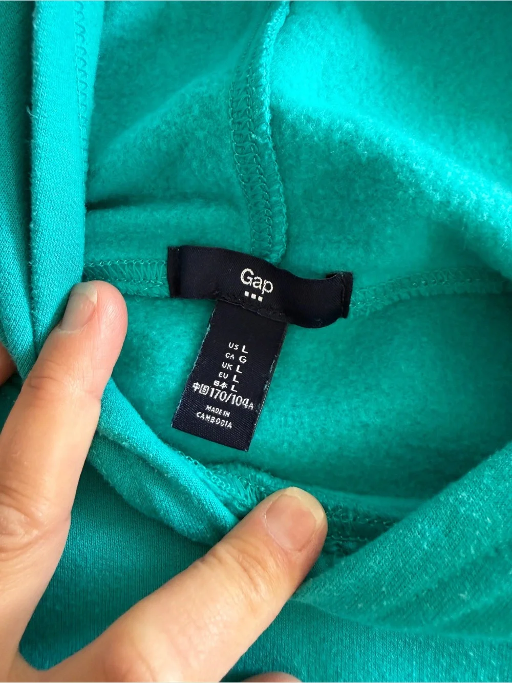 Vintage Gap hoodie sz large